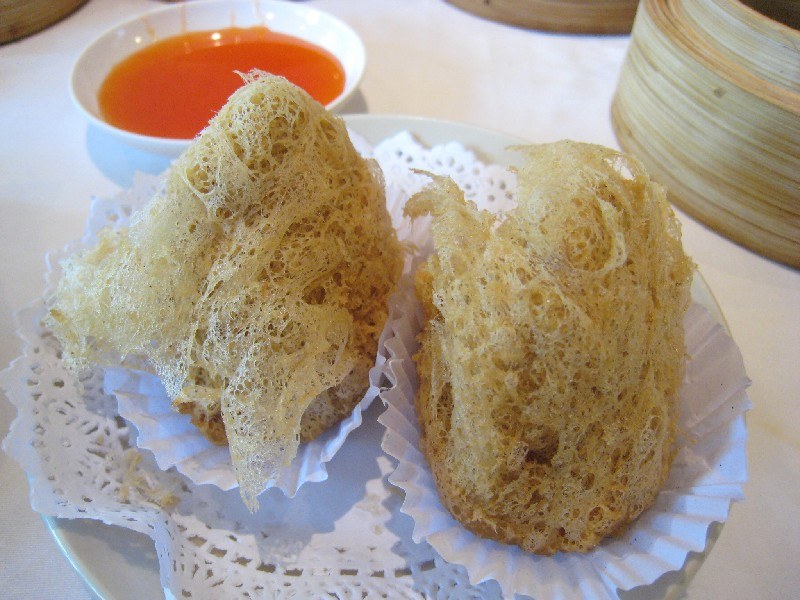 อาหารเจ อาหารเจ เผือกห่อทอด